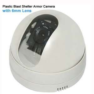  snv cctv 026 ccd dome security camera plastic blast 