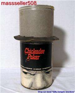 VINTAGE POKER W.C. FIELDS CHICKADEE 37 YRS OLD COMPLETE  