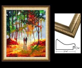   WALK TREES Original MODERN ART Knife Oil Paintings YARY DLUHOS  