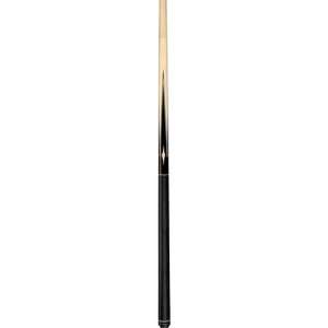 Sneaky Pete Pool Cue with Solid Black Irish Linen Wrap Weight: 19 oz 