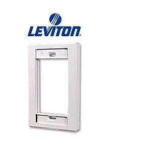  Leviton 41290 SMW Single Gang MOS Wallplate   White