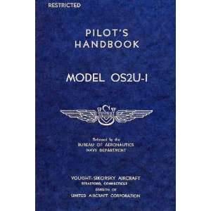   Sikorsky OS2U Aircraft Flight Handbook Manual Vought Sikorsky Books