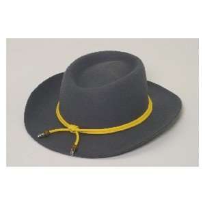   Confederate Wool Western Civil War Officer Hat New: Everything Else