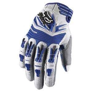  Fox Racing Pawtector Gloves   Small/Blue: Automotive