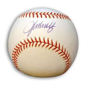 Autographed John Smoltz MLB Baseball: Sports & Outdoors