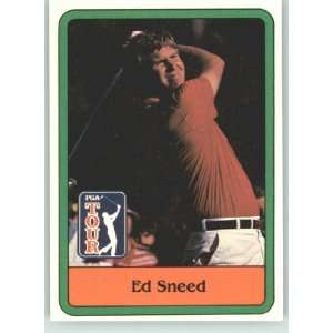  1981 Donruss Golf #49 Ed Sneed RC   PGA Tour (RC   Rookie 