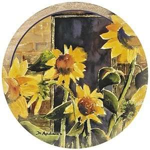   COASTERS GARDEN ACCENTS   SLOW TIME SUNFLOWERS