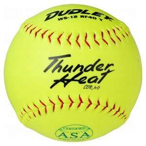   40) Slow Pitch Softball   Synthetic Cover   Dozen