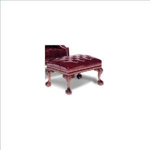    Distinction Leather Tufted Ball in Claw Ottoman Furniture & Decor