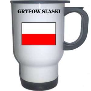  Poland   GRYFOW SLASKI White Stainless Steel Mug 