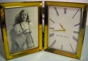 Vntg Henri Lagin Fils Cie French Electric Frame Clock  