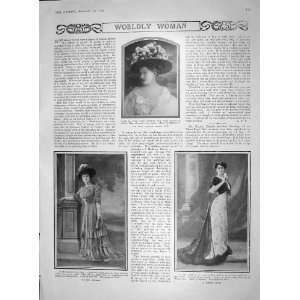  1907 CLOCHE HAT LADIES FASHION DRUCE CALDWELL ROBINSON 