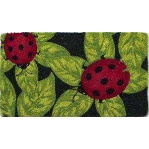  Ladybug Coir Doormat: Patio, Lawn & Garden