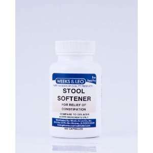  Stool Softener 100mg 100 (Compare to Colace) Health 