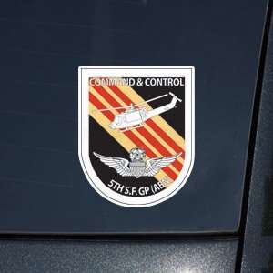  Army Vietnam   5th Command & Control 3 DECAL Automotive