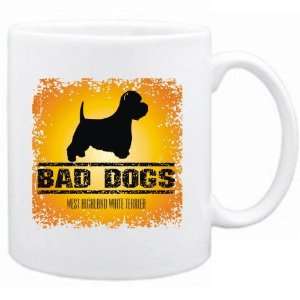  New  Bad Dogs West Highland White Terrier  Mug Dog: Home 