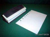 FRANKLIN/COVEY CLASSIC Size ORGANIZER PAPER PUNCH  