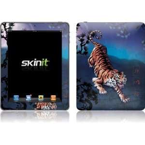  Skinit Midnight Tiger Vinyl Skin for Apple iPad 1 