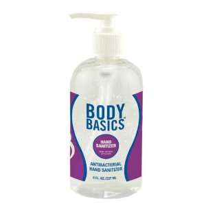  Body Basics 8.0oz Antibacterial Sanitizing Gel Case Pack 