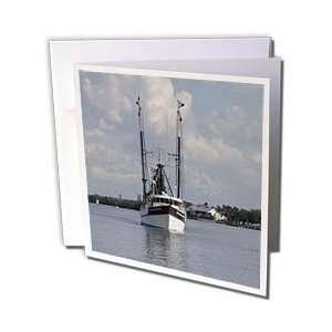  Florene Boats   Florida Gulf Shrimper   Greeting Cards 6 