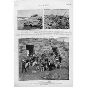  Completion Of Assouan Dam On Nile Egypt Old Prints