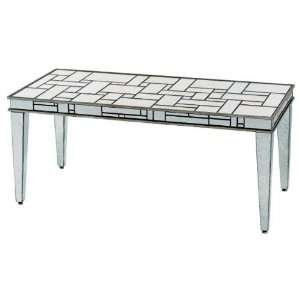  Currey and Company 4105 Birkhall Coffee Table in Silver 