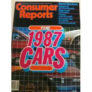 Consumer Reports   The 1987 Cars Issue   April 1987