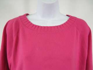 COLETTE MORDO FOR SADIMARA Pink Knit Ribbed Sweater M  
