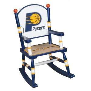  Indiana Pacers Rocking Chair   Youth: Furniture & Decor