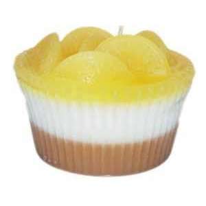 Lemon Meringue Cheesecake Muffin Candle 