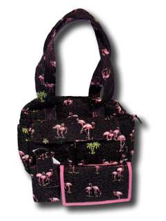 Donna Sharp Flamingo Set   Includes a Ava Bag, Large Wallet, and 