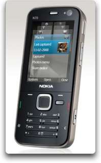 Nokia N78 Unlocked Phone with 3.2 MP Camera, 3G, Wi Fi 