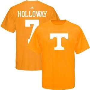  adidas Tennessee Volunteers #7 Condredge Holloway Player T 