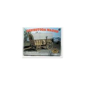   Brand Wooden Stagecoach Conestoga Wagon Model Kit: Everything Else