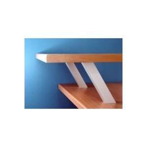  Richelieu Tilted Bar Console for Glass and Wood Shelf 