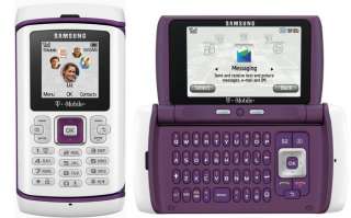 NEW UNLOCKED Samsung SGH T559 Comeback purple AT&T T MOBILE Cell Phone 