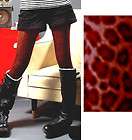 JAPAN SEXY WILD LEOPARD STRIPE TIGHTS PANTYHOSE BROWN I 0 1 5 A