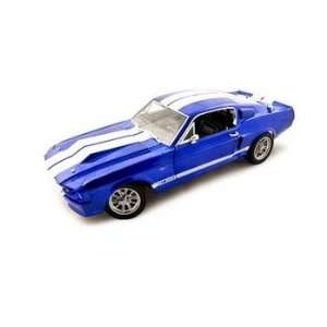  1967 Shelby Gt500 Gt 500 Eleanor Blue 118 Diecast Toys 