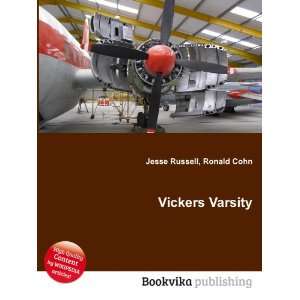  Vickers Varsity Ronald Cohn Jesse Russell Books
