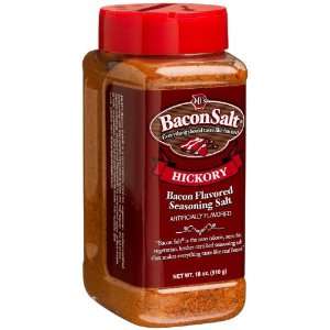 Bacon Salt, Hickory, 18 Ounce Container  Grocery 