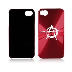   A629 Aluminum Hard Back Case Anarchy Symbol Cell Phones & Accessories