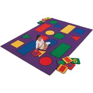  Carpets for Kids 500 Shapes Carpet (510 x 84 Rectangle 