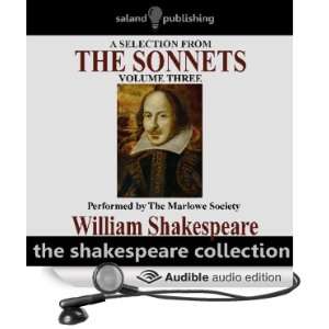   Sonnets Volume 3 (Audible Audio Edition): William Shakespeare: Books