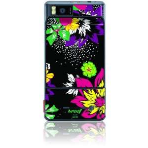   Skin for DROID X (Reef   Costa Mingo Black) Cell Phones & Accessories