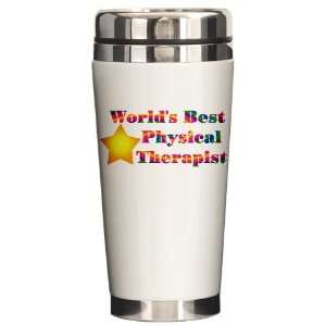  Worlds Best PT Holiday Ceramic Travel Mug by  