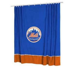  New York Mets MVP Shower Curtain: Sports & Outdoors