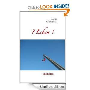 Leben  Gedichte (German Edition) Anne Abraham  Kindle 