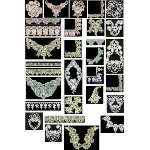  Just Lace by Sue Box Creations Embroidery Designs on CD 