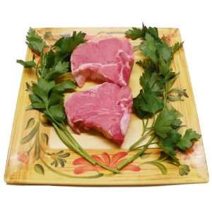 New York Prime Meat USDA Primeveal Loin Chop, 1 5 inch thick, 2 Count 