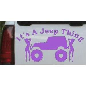 Its A Jeep Thing With Girls Off Road Car Window Wall Laptop Decal 